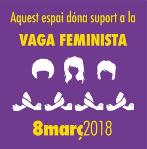 EL COLPIS DÓNA SUPORT A LA VAGA FEMINISTA DEL 8 DE MARÇ