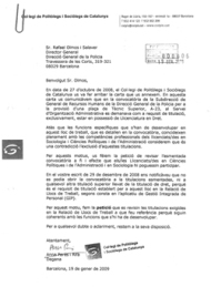 EL COL·LEGI PRESENTA UNA AL·LEGACIÓ AL CONSELL COMARCAL DE L’ALT URGELL