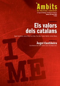 ‘ELS VALORS DELS CATALANS’ NOU NÚMERO DE LA REVISTA ÀMBITS DE POLÍTICA I SOCIETAT