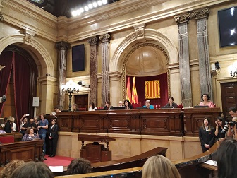 LA COMISSIÓ DE GÈNERE DEL COLPIS ASSISTEIX AL PLE DEL ‘PARLAMENT DE LES DONES’