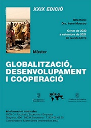 MÀSTER GLOBALITZACIÓ, DESENVOLUPAMENT I COOPERACIÓ (MÓN3)