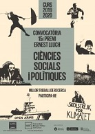 OBERTA LA CONVOCATÒRIA DEL PREMI DE CIÈNCIES SOCIALS I POLÍTIQUES 2019/20