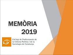 JA DISPONIBLE ONLINE LA MEMÒRIA COLPIS 2019