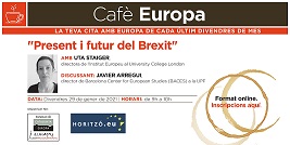 TERTÚLIA-COL·LOQUI: ‘PRESENT I FUTUR DEL BREXIT’