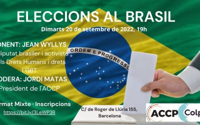SESSIÓ D’ANÀLISI DE LES ELECCIONS AL BRASIL