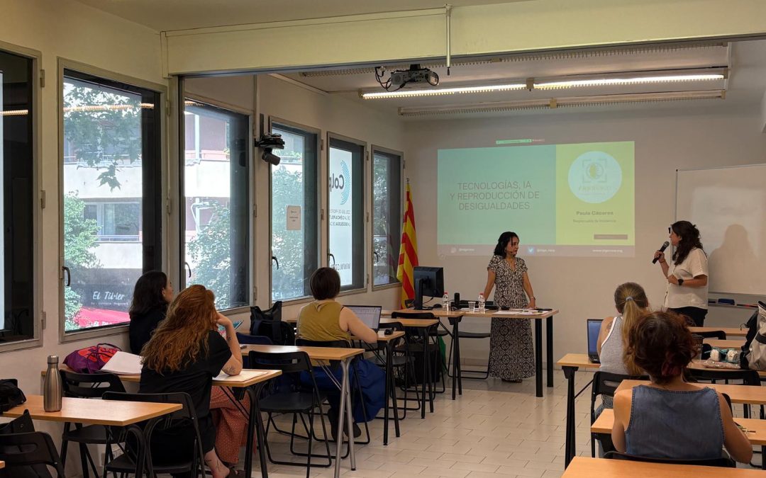 MASTERCLASS: ‘IA I DADES ALGORÍTIMIQUES DES DE LA PERSPECTIVA DECOLONIAL FEMINISTA’. AMB PAULA CÁCERES